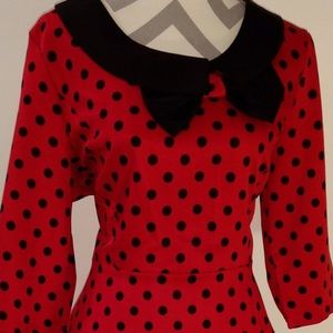 Lindy Bop Ladybug Dress